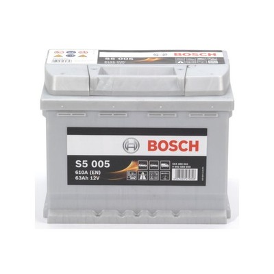 Autobatterie BOSCH S5005 12V 63Ah 610A B13 0 092 S50 050 Blei-Säure-Technologie