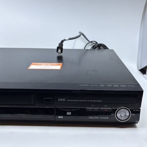 Panasonic DMR-EZ48V DVD Recorder & VCR HDMI w/ Remote **READ** DVD DOESN'T WORK - Picture 3 of 12