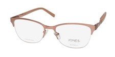 NEW JONES NEW YORK VJON496 EYEGLASS FRAME METAL PLASTIC WOMENS GOLD GOLD