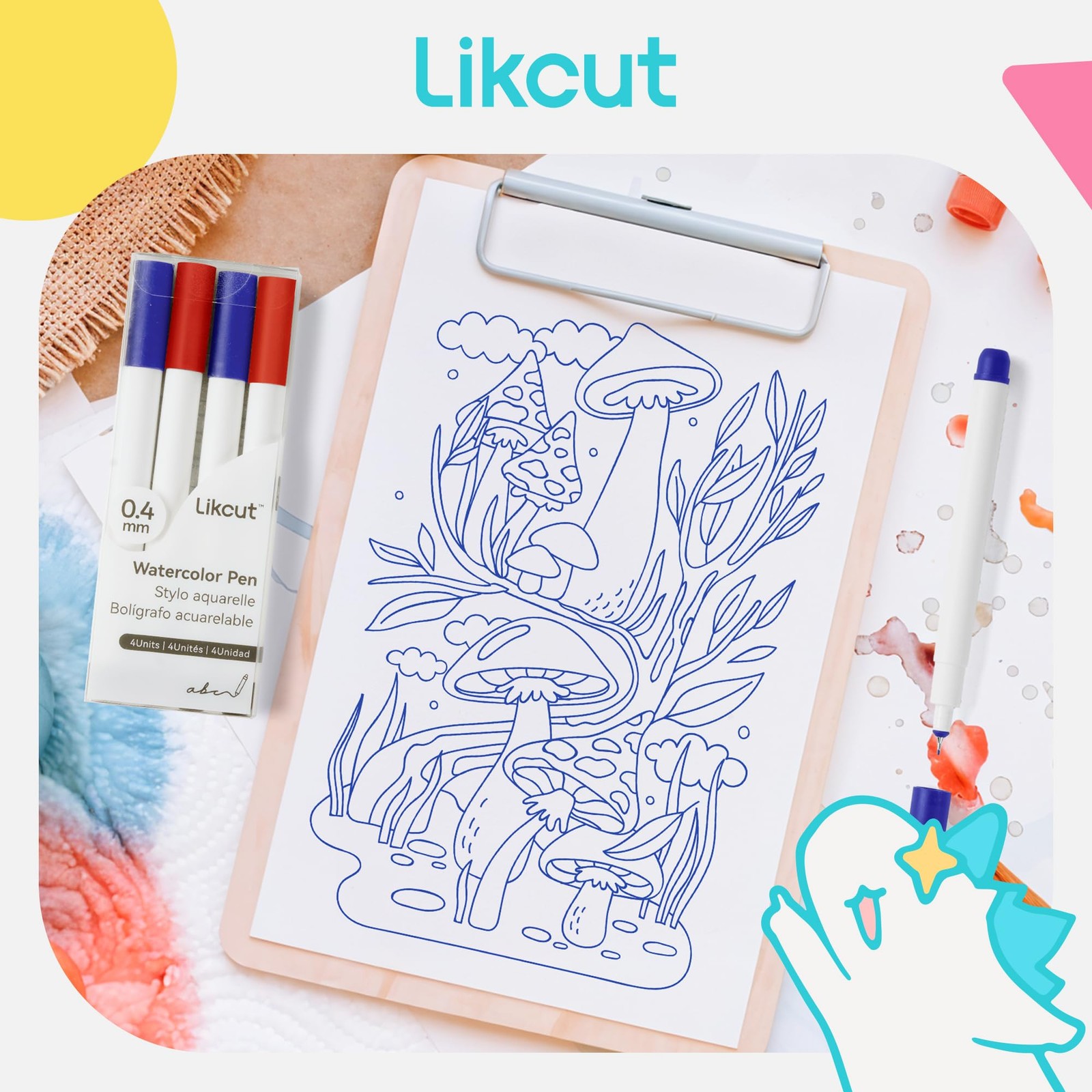 Stylos à Pointe Fine 0,4mm pour Dessin Vectoriel Net sur Mini Plotter de Découpe - 4