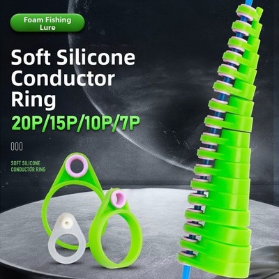 Angelführungsringe Nachtangeln Glow-in-the-Dark Option Ersatzteile für Ruten