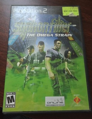 Syphon Filter: The Omega Strain PS2 (Playstation2, 2004) W/Manual, CIB, Complete