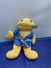 Zippy Soft Toy Plush in Blue Dressing Gown from Rainbow Whitehouse