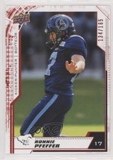 2020 Upper Deck CFL Red 134/165 Ronnie Pfeffer #154 u0h