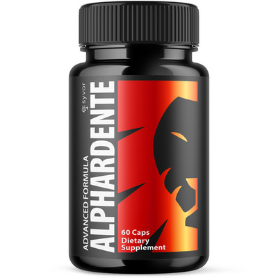 (1 Pack) Alphardente Male Support Formula Supplement Alpha Rdente 60 Capsules