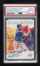 2022 Diamond Kings Gallery of Stars Holo Silver 10/25 Wander Franco PSA 10 13u1