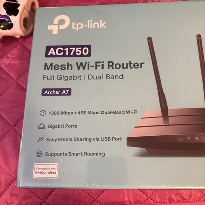 TP-Link Archer A7 AC1750 Wireless Dual-Band Gigabit Router BRAND NEW SEALED