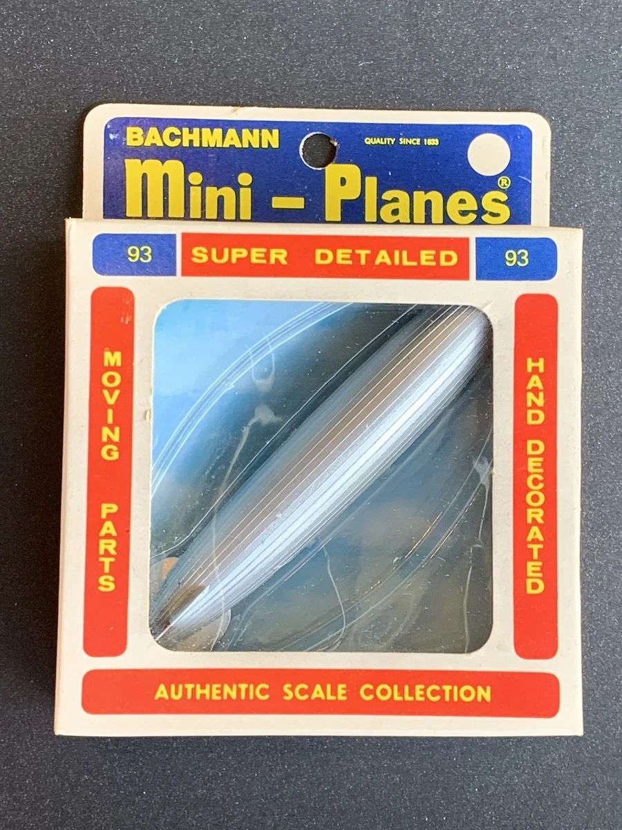 Bachmann Vintage Manufacture Diecast Aircrafts & Spacecrafts for