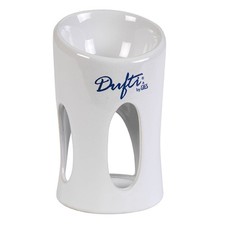 Dufti by Gies 215--10 Duftlampe, Innen, Teelichter, 7 cm L&auml;nge, Keramik, wei&szlig;, 1