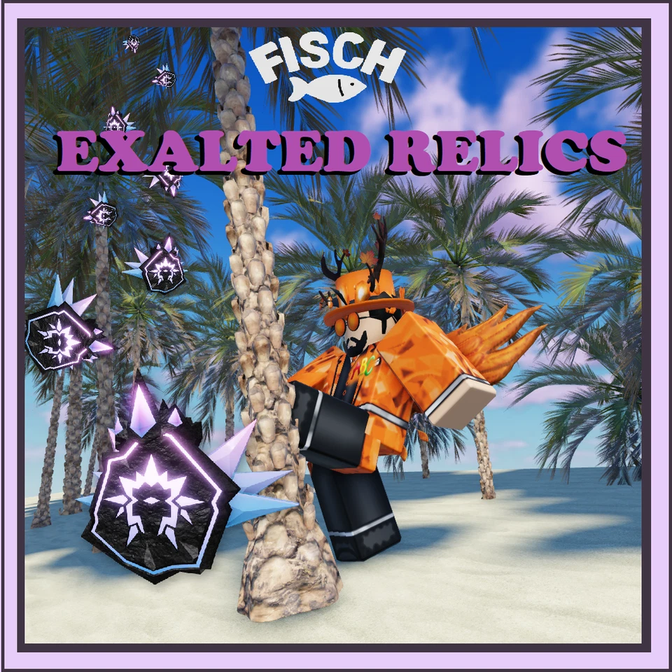ROBLOX [FISCH] - Exalted Relics [Special Enchant Relic]