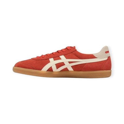 Onitsuka Tiger Tokuten Fiery Red Cream Cushioned German Trainers 1183C431-600