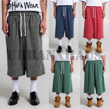 SHAKA WEAR PLAID BAGGY SHORTS 8 COLOR S to 3XL