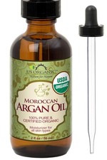 US Organic Moroccan Argan Oil, USDA Certified 2 Fl Oz Pack of 1 