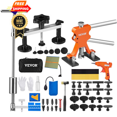 VEVOR 73 PCS Dent Repair Kit, Auto Car Body Paintless 73PCS, Mix-color 