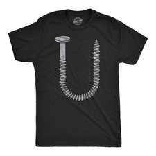 Mens Funny T Shirts Screw U Sarcastic Mechanic Graphic Novelty Tee for Men