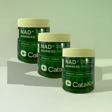 3x Cata-Kor NAD+ 500 Advanced - Supplementing NAD with Resveratrol - 180 tablet