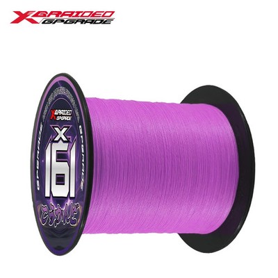 YGK G-Soul X16 Braided Fishing Line 100m-500m PE Multifilament Carp Bass