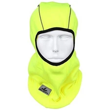 MCR Safety Unisex Fleeced Lined Balaclava Florescent Lime - BLCVL, Hi/Vis Green