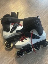 ROLLERBLADE Men's Twister Edge X White Smoke/Black Inline Skates Sz 8.5 US