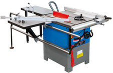 Banco sega segatrice circolare squadratrice per legno 230V monofase + accessori