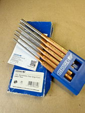Gedore 119L  Boxed Pin Punch Set in PVC holder, 6 pieces, Long shape ** LOOK **