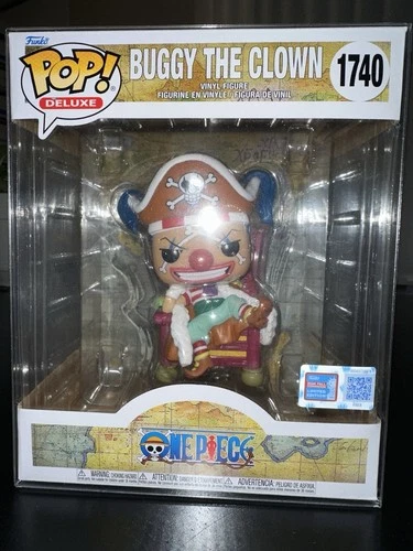 Funko Pop One Piece Buggy the Clown on Throne Target 2024 NYCC Shared Exclusive