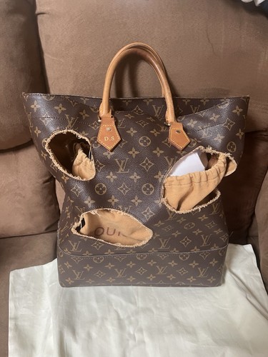 Louis Vuitton Comme Des Garçons Tote Brown Canvas Monogram