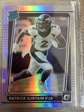 Patrick Surtain II 2021 Donruss Optic Rated SILVER PRIZM Rookie #244 (4571)