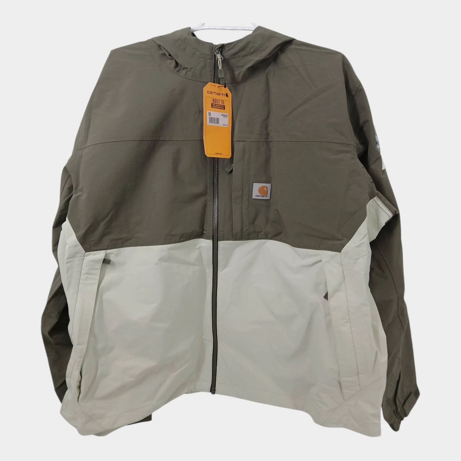 Carhartt Storm Defender Lightweight Packable Jacket Size 2XL Tall
