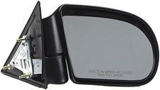 955-067 Passenger Side Manual Door Mirror - Folding Compatible with Select