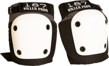 187 Fly Knee Pads Xs-Grey/Black W/Wht