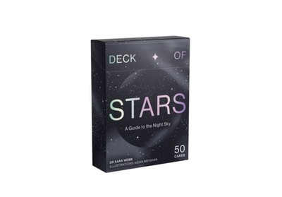 Deck of Stars A guide to the night sky by Dr Sara Webb (Cards)