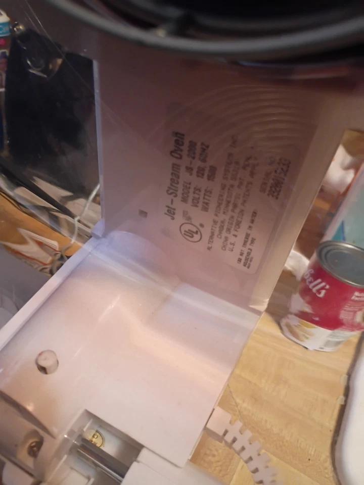 American Harvest Jet-Stream Backofen JS-2000T Top Zustand nur Teile - Bild 3 von 4