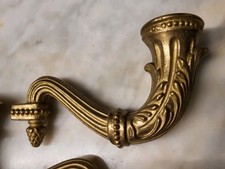 6 Empire Kronleuchterarme  Bronze 13,5cm/95cm 