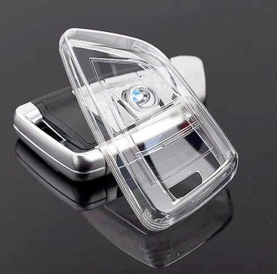Clear Key Fob Cover, Premium Soft TPU Fob Protector Case Compatible with Fob for