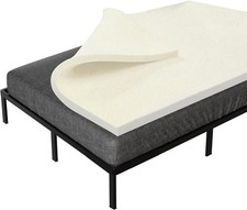 3-Inch High Density Medium Firm Foam Mattress Topper CertiPUR-US Certified