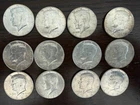Lot of 12 1964 50C Kennedy Half Dollar 1964-P 1964-D