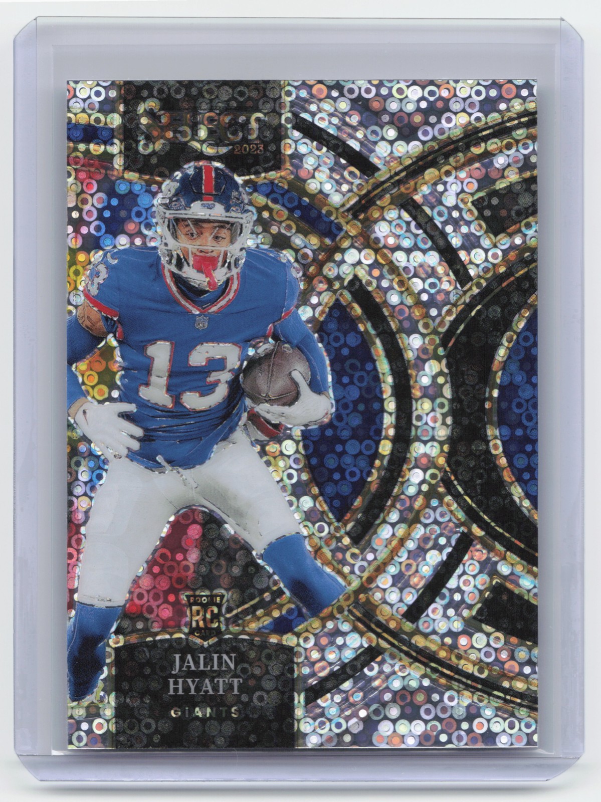 2023 Panini Select #173 Jalin Hyatt Disco Prizms