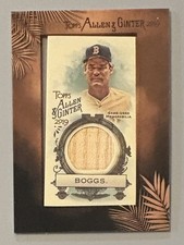 2019 Topps Allen & Ginter - Mini Framed Relics Wade Boggs #MFR-WB (MEM)