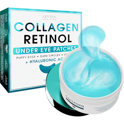 Under Eye Patches for Puffy Eyes and Dark Circles - Retinol Collagen under Eye M