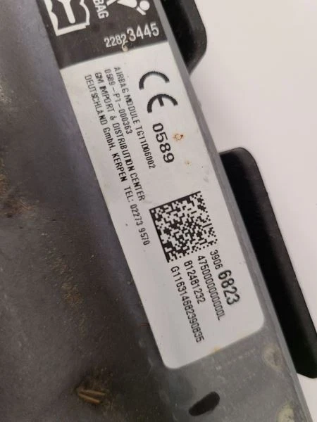 2016 2017 CHEVROLET CRUZE Driver Left Front LH Knee Air Bag 39066823 - Изображение 4 из 4