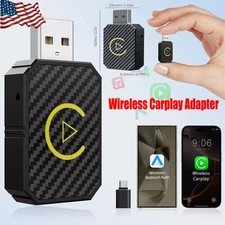 2025 Mini Wireless CarPlay Adapter For iPhone Apple Wireless Dongle Plug＆Play