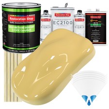 Springtime Yellow Low Voc Urethane Auto Paint Gallon Kit European Clear Coat