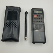 Uniden Bearcat BC100XLT, 100 Channels, Scanner With Case Antennae Untested Parts