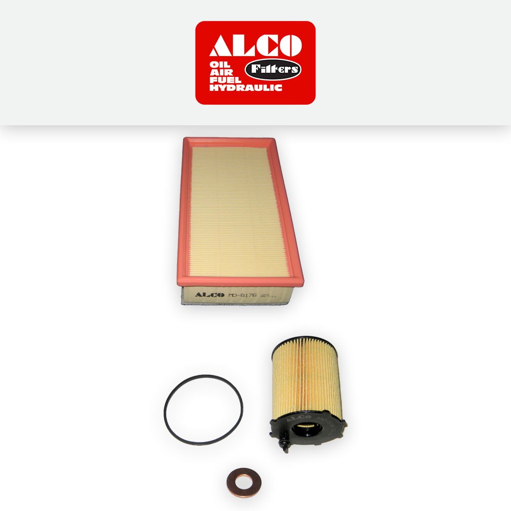 SERVICE KIT for CITROEN C5 1.6 HDI ALCO OIL AIR FILTERS (2004-2010)
