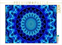 Calvendo Puzzle Mandala Serenity | 1000 Pieces, Finished Size 25.2 × 18.9 In (64