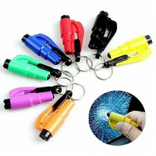 5X Młotek awaryjny samochodowy z przecinarką taśmową do szyb samochodowych /