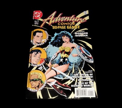 DC Comics Adventure Comics 80 Page Giant #1 Wonder Woman Green Arrow Vtg 1998