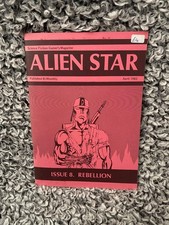 Traveller RPG : Alien Star Magazine # 8 (D.W. Hockham, 1982, EX)