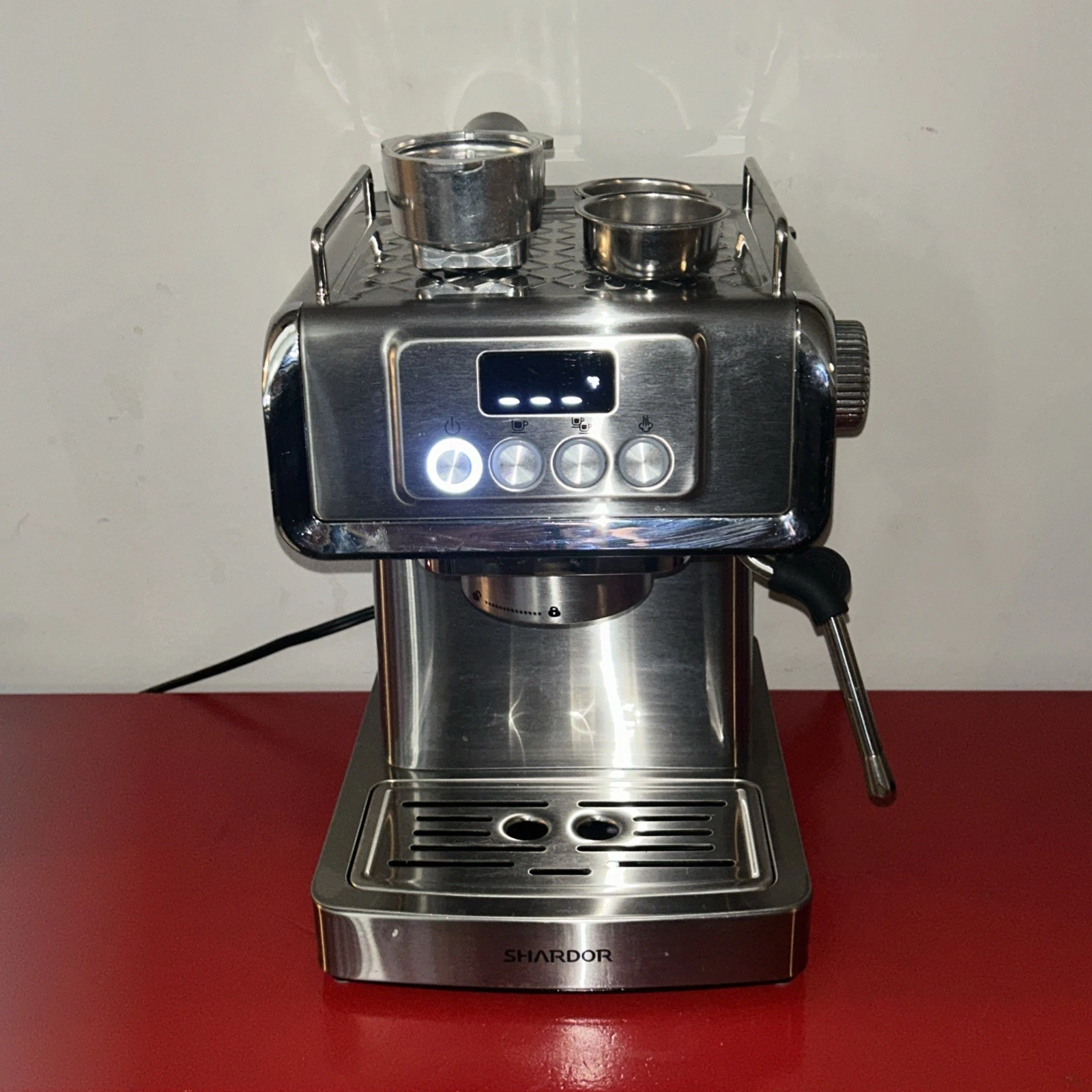 SHARDOR Espresso Machine 20 Bar with Milk Frother Steam Wand, Cappuccino Latte